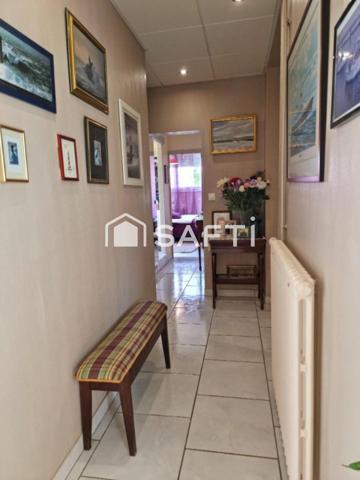 Appartement-maison - 90m² - 3 ch - Garage de 23m²