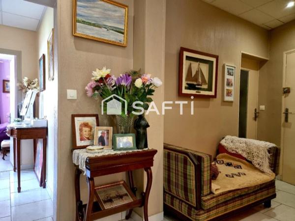 Appartement-maison - 90m² - 3 ch - Garage de 23m²