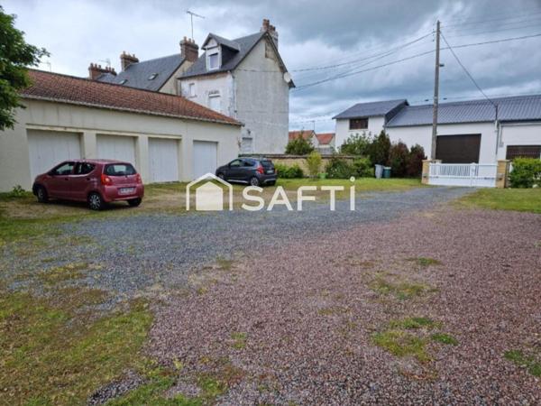 Appartement-maison - 90m² - 3 ch - Garage de 23m²