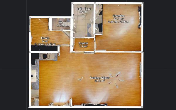 Appartement à louer    2 pièces •  Amnéville