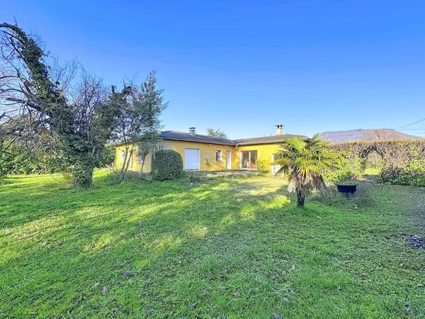 Rare : Villa de plain-pied à Coublevie, terrain plat, sans vis-à-vis