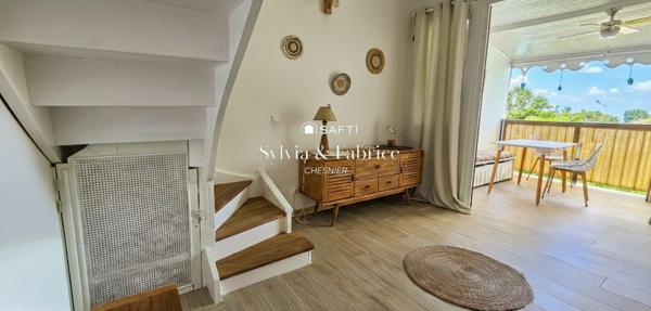 Appartement T2 duplex rénové