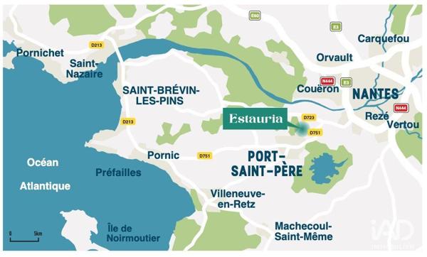 Appartement à vendre 3 pièces 60 m² Port-Saint-Père