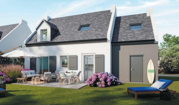 Belle-Île-en-Mer - Maison 4 pièces 87,48m2 sur une parcelle de 335m2
