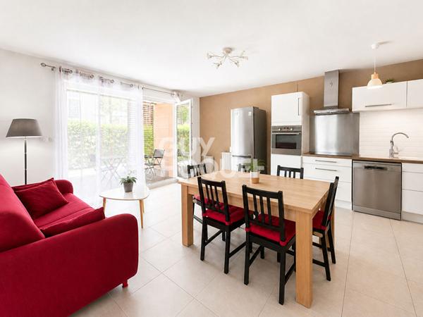 Superbe appartement 3 pièces à vendre à Décines Charpieu - Quartier Berthaudière