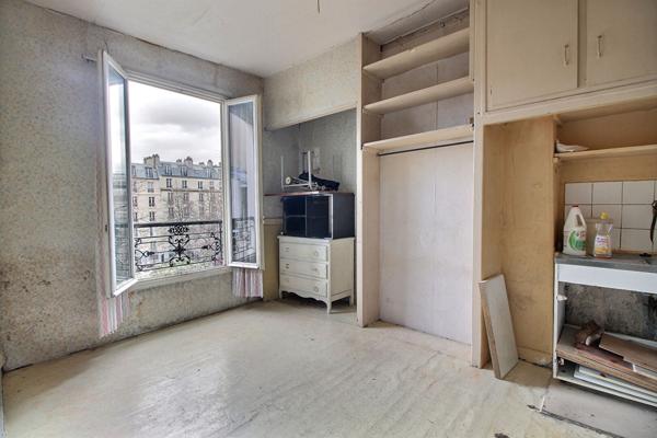 Studio / chambre de bonne 10,5 m² - Square des jardiniers 75011