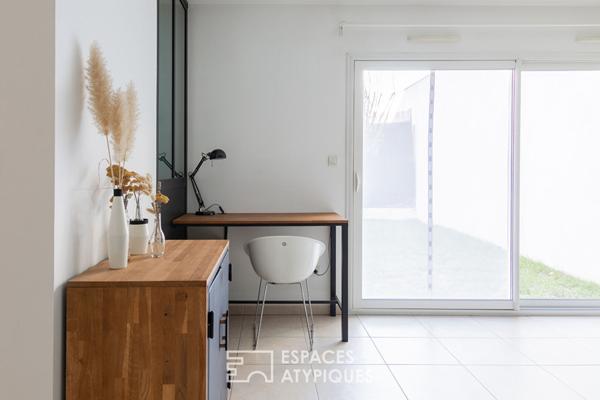 Maison contemporaine avec jardin à Malbosc