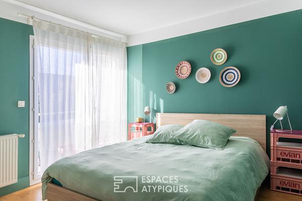 Maison contemporaine avec jardin à Malbosc