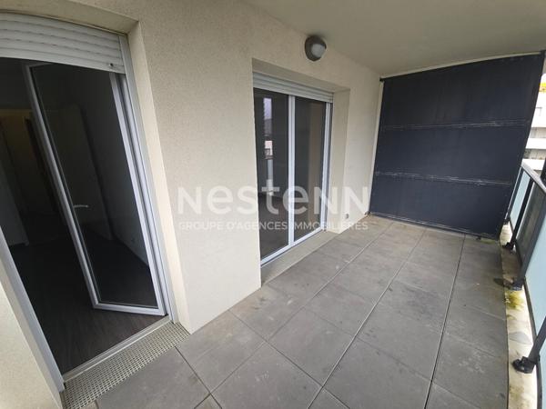 Appartement T2 toulouse 31200 lalande 37.36m² une place de parking en sous sol- terrasse