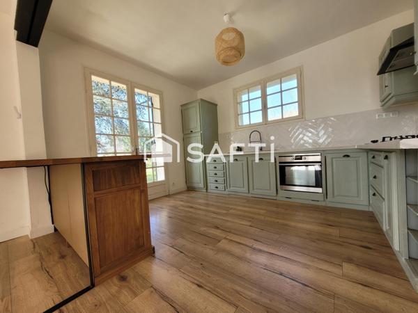 Maison 108m2 calme - sous sol 108m2 - terrain arboré 2158m2