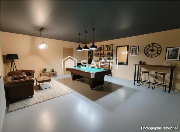 Maison 108m2 calme - sous sol 108m2 - terrain arboré 2158m2