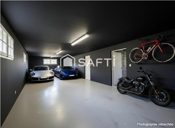 Maison 108m2 calme - sous sol 108m2 - terrain arboré 2158m2