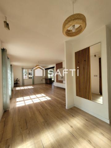 Maison 108m2 calme - sous sol 108m2 - terrain arboré 2158m2