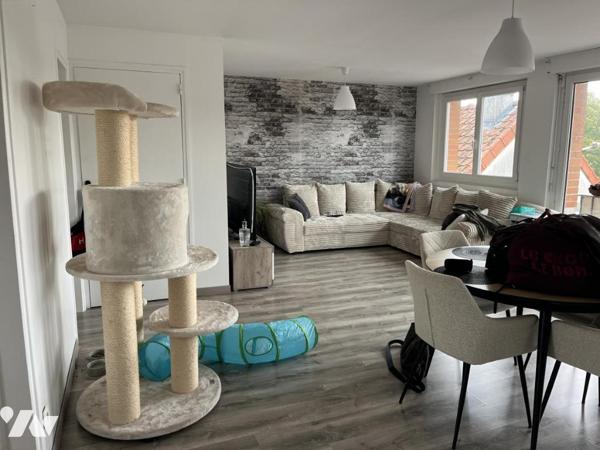 IMMEUBLE DE COMMERCE ET HABITATION, appartement occupé, local en RDC LIBRE