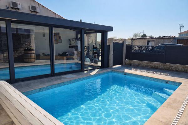 Maison familiale lumineuse avec piscine- Proche étang et commodités - Balaruc-les-Bains