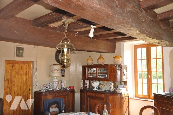 10 kms AURIGNAC, belle maison 131m² sur 10 hectares de terre attenante : prix : 296.800 € C.C.