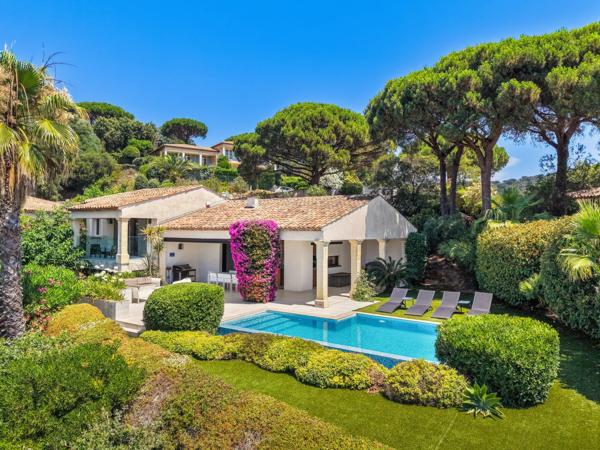 La Croix-Valmer – Villa avec vue mer et piscine à débordement