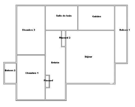 Appartement à vendre 3 pièces 81 m² Décines-Charpieu