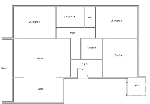 Appartement à vendre 