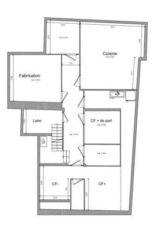 Location boutique/local commercial 190 m² Paris 20