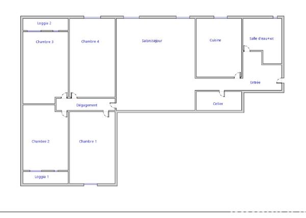 Appartement à vendre 5 pièces 90 m² Villiers-le-Bel