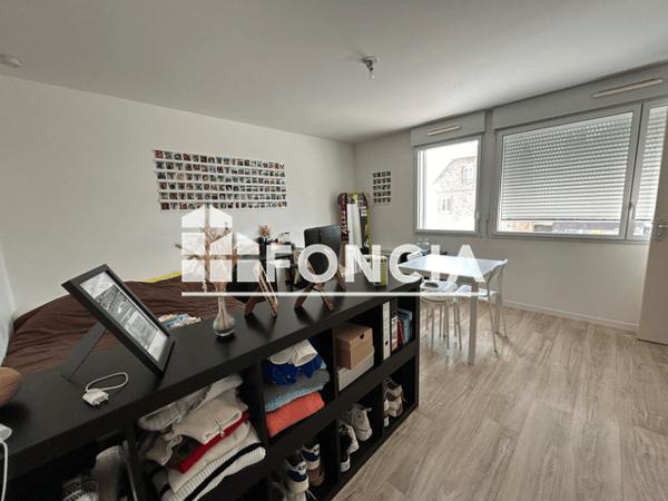 Location Studio 22.9 m² - 1 BOULEVARD VILLEBOIS MAREUIL Rennes 35000