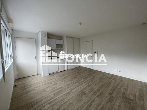 Location Studio 22.9 m² - 1 BOULEVARD VILLEBOIS MAREUIL Rennes 35000