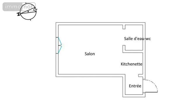 Achat - Appartement Paris 18e Arrondissement 75018 1 pièce 13 m 2