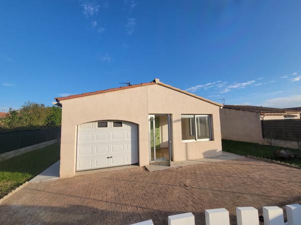 Villa T3 avec jardin et garage  Bram (11150)