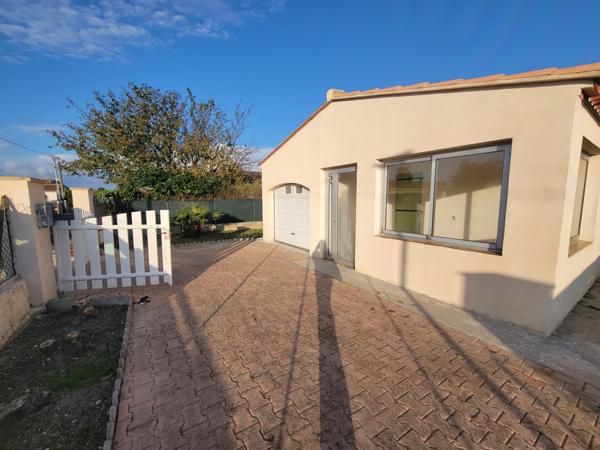 Villa T3 avec jardin et garage  Bram (11150)