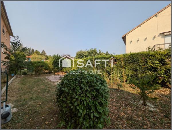 Appartement T3 avec balcon, garage et jardin