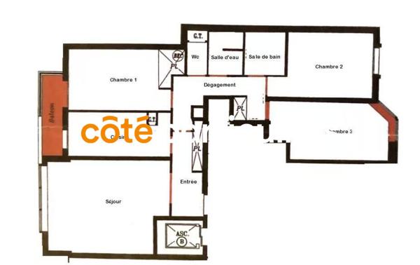 Vente Appartement96,13 m² - 4 Pièces - BOULOGNE BILLANCOURT (92100)