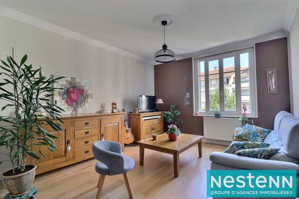 Villeurbanne ? Quartier Grand Clément : Spacieux T3 de 69m², lumineux et sans travaux