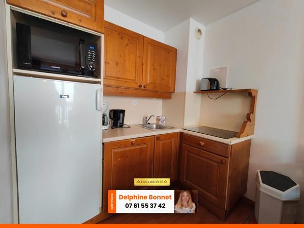 Valfréjus, bel appartement 4P de 45 m2 avec balcon et parking privatif