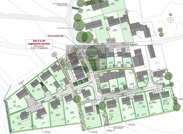 Vente Terrain 521 m2 à Châteaubourg