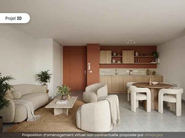 Appartement à vendre |  Mont-de-Marsan |  3 pièces | 60 m²