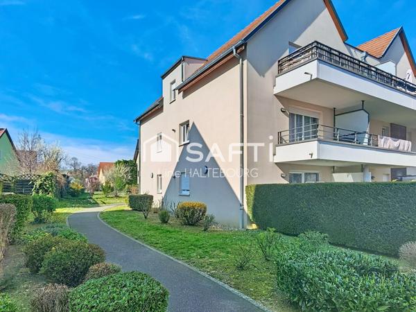 3 pièces avec terrasse, garage et stationnement dans résidence de 2011