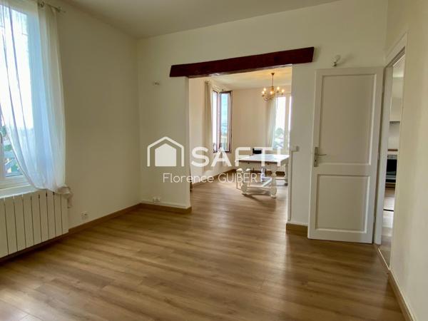 Rénovation de qualité pour cette maison avec jardin !