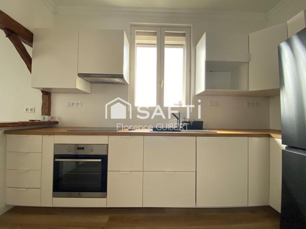 Rénovation de qualité pour cette maison avec jardin !