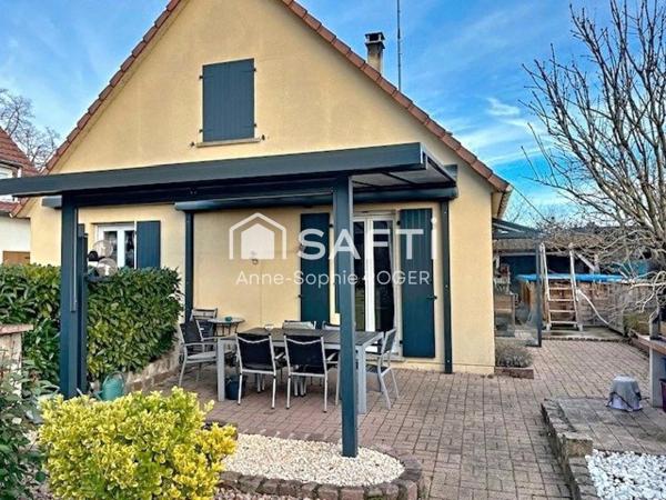 Charmante maison de 96m² sur un terrain de 379m²