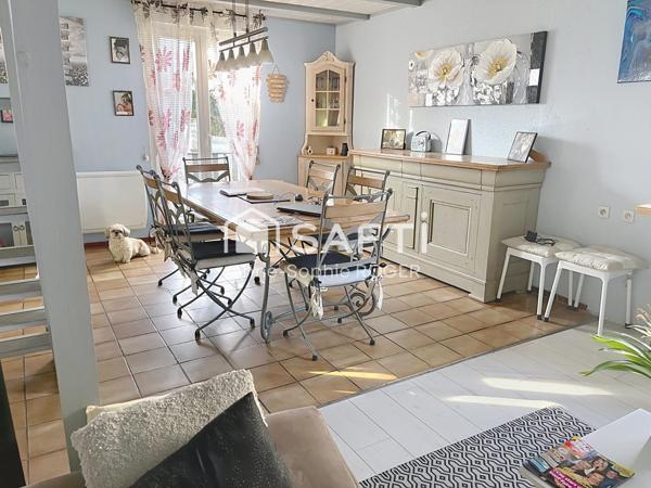 Charmante maison de 96m² sur un terrain de 379m²