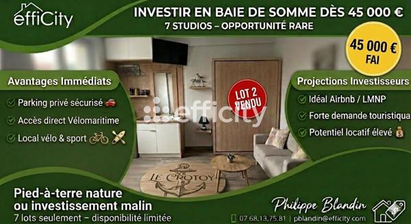 Appartement 1 pièce - 15 m² Exclusivité