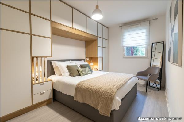 Appartement 2 pièces - 37 m² Exclusivité efficity