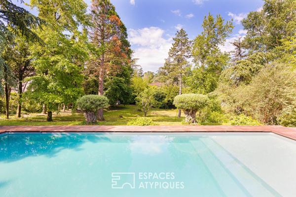 Maison d’architecte avec piscine à Sorèze