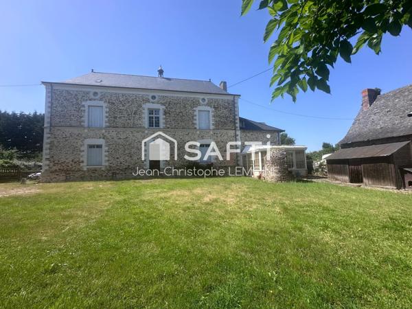 Manoir de 250 m2 avec 4 ha pour chevaux