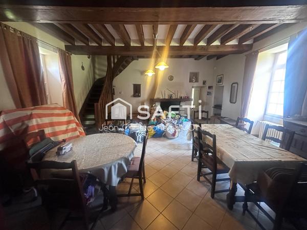 Manoir de 250 m2 avec 4 ha pour chevaux