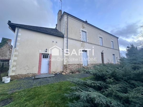 Manoir de 250 m2 avec 4 ha pour chevaux