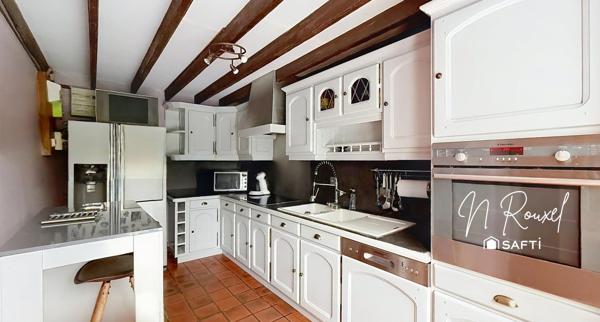 Charmante longère 170m², 4 chambres, 2 sdb, 4070m²