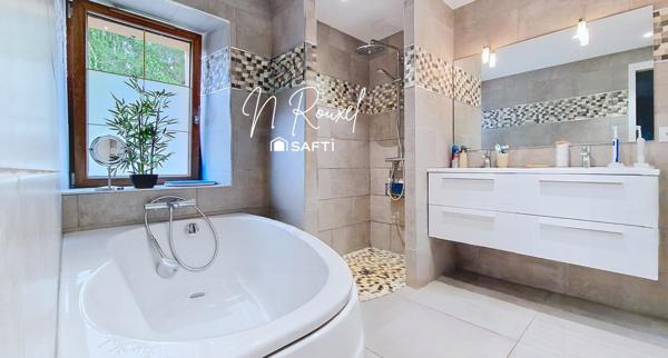 Charmante longère 170m², 4 chambres, 2 sdb, 4070m²