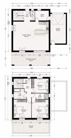Maison Bastia Vente sur plan